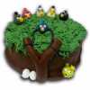 Angry Birds 1 torta, Pigs torta, Mérges madarak és malacok torta,formatorta Hű-ha