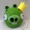 Angry Birds-Mérges malac Big Pigs torta formartorta Hű-ha